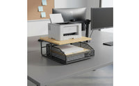 Desktop Printer Stand Space Saving Printer Organizer with Drawer Sturdy Support for Students