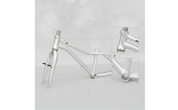 Lightweight Children's Bike Frame with Fork Non-Folding Kids' Bike Frame Set Long-Lasting Reliable