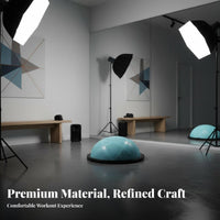 Anti-Rupture Core Strength Exercise Tool Full Body Workout Half Balance Ball Long-Lasting Core Training Ball Heavy Duty