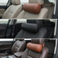 Car Headrest Pillow with Removable Cover Washable for Commuters