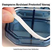 Detachable 3intervalseveryday medication Case Portable medication Box Food-Grade for Home, Patients