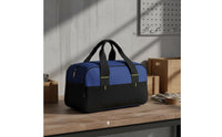 Multipurpose Canvas Electrician Bag Wear-Resistant Heavy Duty Tool Tote Large Capacity Heavy-Duty Tool Pouch for Electricians, Technicians, Construction Workers, Car, Home Repair, Jobsite
