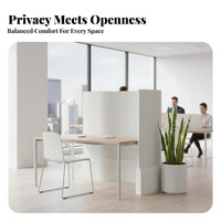 Accordion Paper Partition Foldable Expandable Paper Divider Quick Setup Room Separator for Homeowners, Office Workers, Studio Apartment, Events, Store