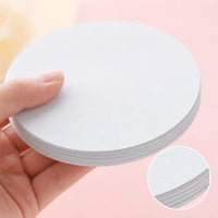 Round Cardstock Colored Art Paper for Sketching and Crafting, Kraft Paper for Kindergarten Drawing