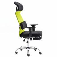 Ergonomic Design Reclining Highspine Chair with Footrest effortless Rolling Casters Reclining Task Chair with Footrest Adjustable Headrest Office Furniture sturdy Duty for Study Room, Studying