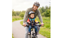Bike Child Seat Armrest Secure Child Bike Seat Grip Bar Handlebar Universal Accessory Ergonomic for Toddlers, Family Rides