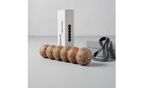 Hollow Groove Muscle Massage Foam Roller Speckled Grooved Foam Roller Portable Firm Compression
