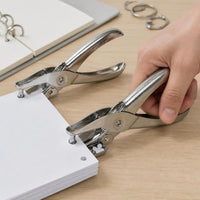 Paper Hole Puncher for Documents and Cards, 3mm/6mm Round Hole Punch