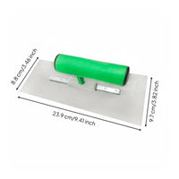 Reinforced Handle Concrete Finishing Trowel Multi-Rivet Construction Finishing Trowel Manganese Steel Blade Masonry Tool for Plasterers, Masons, DIY Enthusiasts, Home Renovation