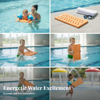 Rectangular EVA Foam Kickboard Smooth Swimming Kickboard Practice Aid Perforated Swim Board