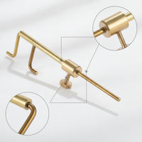 Brass Luthier Tool with Thumb Screw Golden Luthier Gauge Handheld Violin Caliper Precision for Luthiers