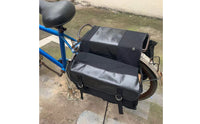 Structured Double Side Pannier Long-Lasting Double Pannier Bag Easy to Install Panniers Portable for Daily Commuting, Errands