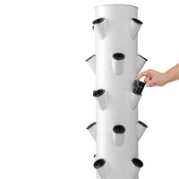 Spacetree Vertical Hydroponic Tower Home Smart Vegetable Growing System Soilless Cultivation (US Plug)