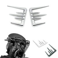 Storage Compartment Trim Chrome Motorcycle Trim Pieces Aftermarket for Long-Distance Bike Owners