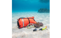 Underwater Lift Bag Stainless Steel D-Loop Scuba Diving Lift Bag Overpressure Valve Technical Diving Buoy for Divers