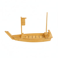 Sushi Boat Wooden Sashimi Serving Boat Food Sushi Serving Tray for Themed Parties