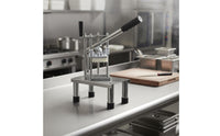 French Fry Cutter Versatile Manual French Fry Cutter Heavy-Duty Kitchen Chopper for Professionals, Restaurant