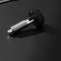 Threaded Quick-Release Pin Knurled Indexing Plunger Compact Spring-Loaded Pin Long-Lasting for Machinery