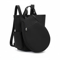 Tennis Bag Waterproof Badminton Bag Water Resistant Canvas Racket Backpack