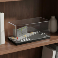 1/64 Car Model Toy Showcase Box Transparent 1:64 Display Box for Collectors, Desk