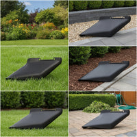 Lawn Mower Side Discharge Chute Replacement Lawn Mower Discharge Chute Part Curved Molded for Homeowners, Deck Repair