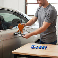 11 Pieces Auto Body Contouring Kit Tool Strong Adhesion Auto Body Contouring Kit DIY Friendly for Garage