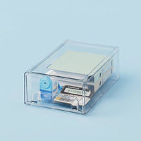 Clear Acrylic Drawer Organizer for Makeup, Stackable 3 Chest, Desk Storage for Bedroom Bathroom Organiser