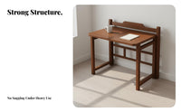 Foldable Desk Versatile Folding Desk Minimalist Design Foldable Computer Table for Apartment Dwellers, Students, Dorm Room, Bedroom