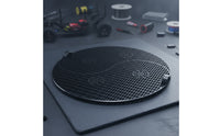 Oil Drain Splash Guard No-Mess Oil Drain Mesh with Handle Tabs Screen Universal Fit Perforated for Mechanics, Auto Repair Shops