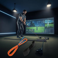 Golf Rope Limbering Tool Golf Swing Training Rope for Golfers, Indoor