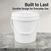 Bucket Lid Handle Storage Container, Food Grade Bucket Lid, Ergonomic Handle Bucket Lid, Thickened Wall Round Storage Bin, Multipurpose Container Lid