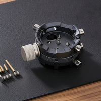 7750 Movement Holder Knurled Adjustment Wheel Watchmaker's Movement Holder Machined Body