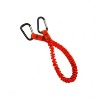 Coiled Double-Hook Safety Lanyard Elastic Tool Lanyard Tool Drop Protection Strap