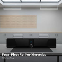 4 Pieces Mercedes GLC Navigation Screen Mobile Device Connectivity W205 Android Instrument Cluster 4G LTE Connectivity Twin Screen Car Display