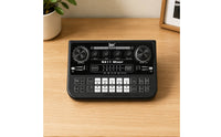 Noise Reduction USB Sound Card Mixer RGB Lighting Live Stream Mixer Easy Hardware Control Audio Gear All in Single Setup for Streamers, Podcasters, Gamers, Recording, Gaming, Podcasting