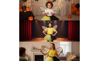 Bee Costume Set Halloween Bee Costume Lightweight for Carnival