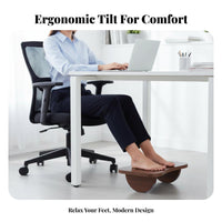 desk-level Leg rest Improves Posture Rocking Footrest Comfortable Minimalist and aesthetic for gaming aficionados