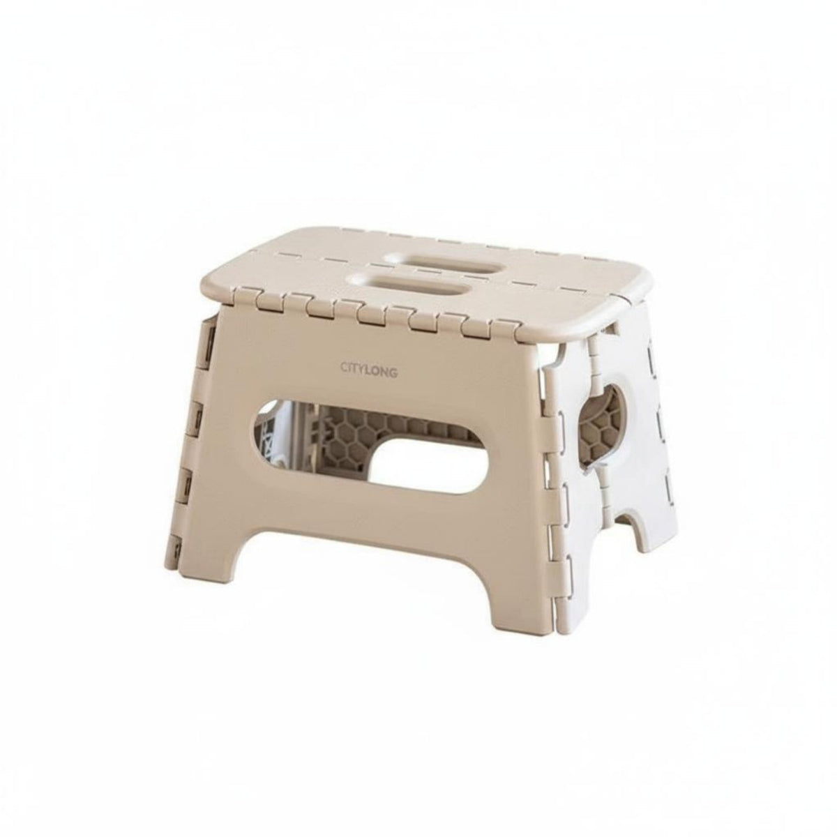 Foldable Design Foldable Handled Stool Space-Saving Foldable Single-Step Stool Sturdy Construction Household Furniture space-efficient Storage for Adults, Seniors, Parents, Kitchen, Living Room, Entryway, Bathroom