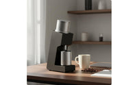 Slanted Design Tilted Coffee Grinder Compact Size Electric Coffee Grinder Easy to Use for Office