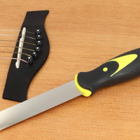 Thin 0.7mm Blade Guitar Bridge Removal Tool Ergonomic Handle Guitar Bridge Prying Luthier Supply for Luthiers, DIY Enthusiasts, Workshop, Home Repair