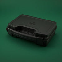 Locking Latches Hard Plastic Carrying Case Black Shielding Carrying Case Lockable Equipment Storage Sturdy Build