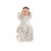 Anti-Startle Arms-up Swaddle Sack Bionic Vernix Material Arms-up Swaddle Improves Sleep Baby Sleeping Bag Self-Soothing for Newborns, Infants, Caregivers, Bedtime, Rest Period Time, Nursery, Indoors