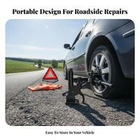 Easy to Use Portable Tire Changer Long-Lasting Steel Construction Manual Tire Changer Heavy-Duty Material for DIY Mechanics, Roadside Repair
