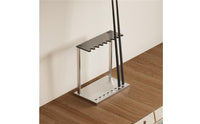 Acrylic Pool Cue Rack Floor Standing Sports Storage Stable for Game Room