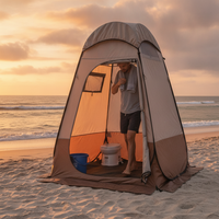 Portable Outdoor Shower Tent Changing Room Privacy Shelter for Camping Fishing