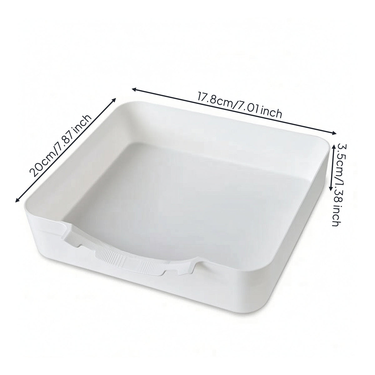 Washer Drain Tray with Front Cutout Low-Height Washing Machine Drain Pan Washing Machine Drain Tray Easy to Install Tough