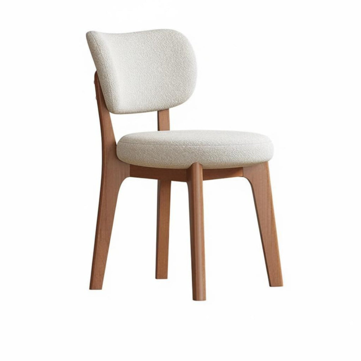 Nordic Design Upholstered Side Seat Modern Design Dining Chair Soft Padding Home Furniture Mid-1900s-Century Inspired for Homeowners, Families, Office Managers, Restaurant, Kitchen, Living Room