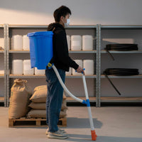 Backpack Soil Amendment Applicator Lightweight Backpack Soil Amendment Applicator Manual Granular Applicator Ergonomic Design