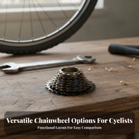 Screw-on Freewheel Wear-Resistant Mountain Bike Freewheel Cycle Flywheel Long-Lasting Multi-Speed Bike Cassette Effortless