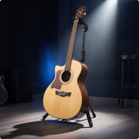 Foldable Guitar Floor Stand Padded Support Tripod Guitar Stand